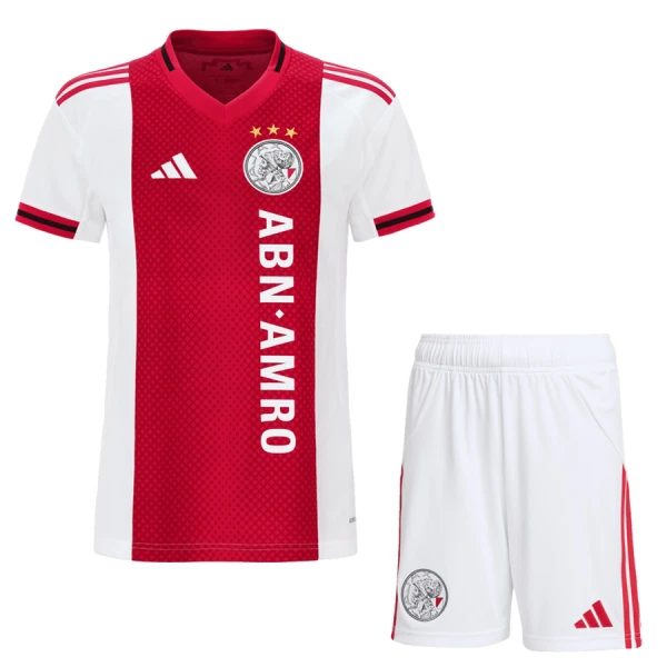 Günstige Ajax Amsterdam Kindertrikot Heim 2025/26 Kurzarm Günstige Ajax Amsterdam Kindertrikot Heim 2025/26 Kurzarm