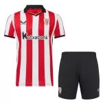 Günstige Athletic Bilbao Kindertrikot Heim 2025/26 Kurzarm