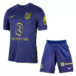Günstige Atlético Madrid Kindertrikot Auswärts 2025/26 Kurzarm Günstige Atlético Madrid Kindertrikot Auswärts 2025/26 Kurzarm
