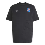 Günstige Colo-Colo Herrentrikot Jubiläum 2025 Kurzarm Schwarze