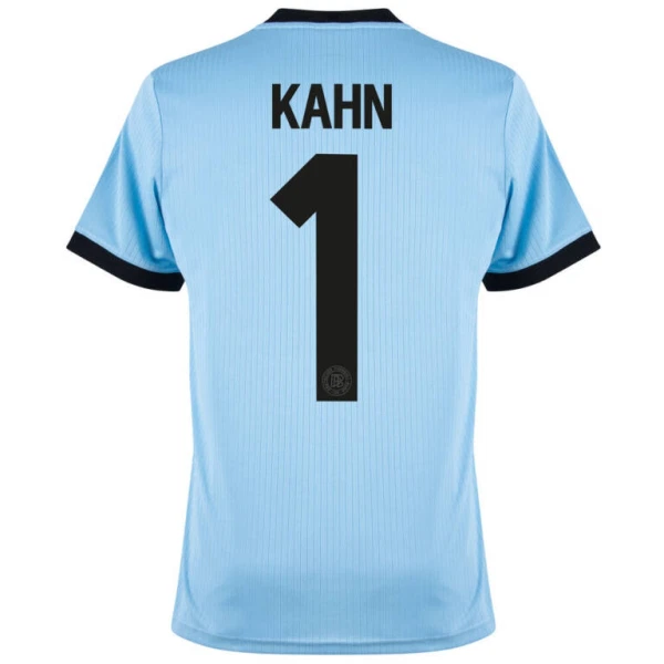 Günstige Deutschland Kahn 1 Torwart Herrentrikot Jubiläum 2025 Kurzarm