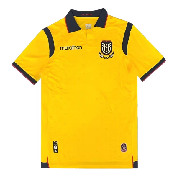 Günstige Ecuador Herrentrikot Heim 2025 Kurzarm Günstige Ecuador Herrentrikot Heim 2025 Kurzarm