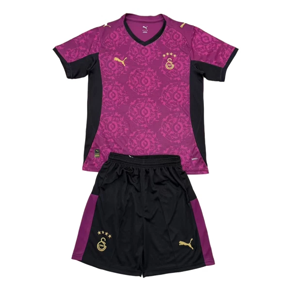Günstige Galatasaray SK Kindertrikot Ausweich 2025/26 Kurzarm Günstige Galatasaray SK Kindertrikot Ausweich 2025/26 Kurzarm