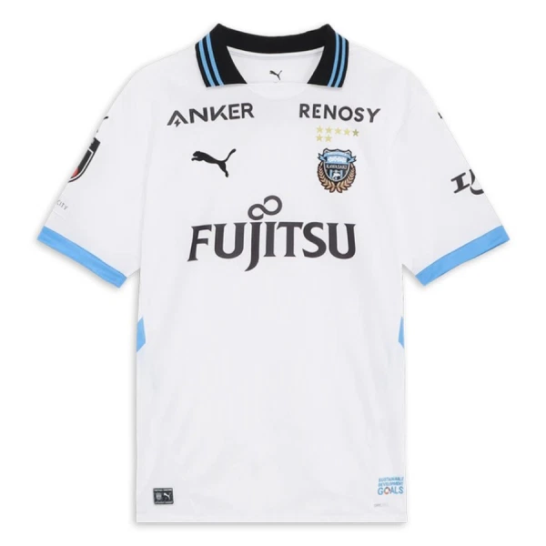 Günstige Kawasaki Frontale Herrentrikot Auswärts 2025/26 Kurzarm Günstige Kawasaki Frontale Herrentrikot Auswärts 2025/26 Kurzarm