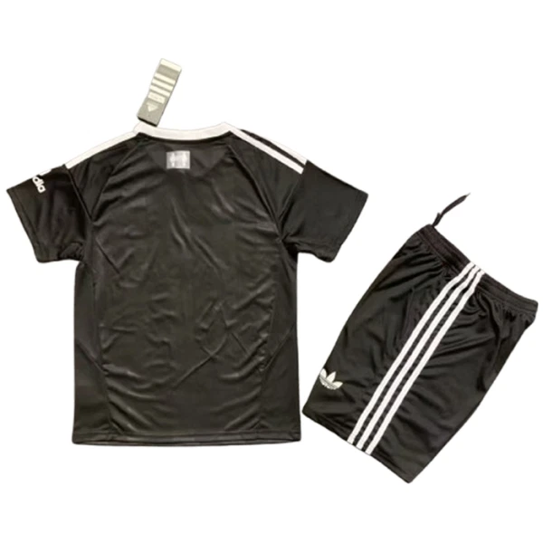 Günstige Liverpool Torwart Kindertrikot 2025/26 Kurzarm Schwarze