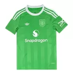 Günstige Manchester United Torwart Herrentrikot 2025/26 Kurzarm Grüne