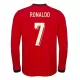 Günstige Portugal Ronaldo 7 Herrentrikot Heim 2025 Langarm