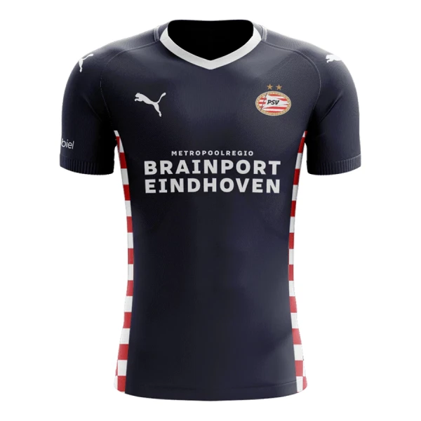 Günstige PSV Eindhoven Herrentrikot Auswärts 2025/26 Kurzarm Günstige PSV Eindhoven Herrentrikot Auswärts 2025/26 Kurzarm
