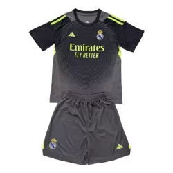 Günstige Real Madrid Torwart Kindertrikot 2025/26 Kurzarm Schwarze Günstige Real Madrid Torwart Kindertrikot 2025/26 Kurzarm Schwarze