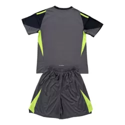Günstige Real Madrid Torwart Kindertrikot 2025/26 Kurzarm Schwarze