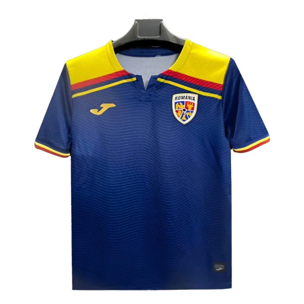 Günstige Rumänien Herrentrikot Ausweich 2025 Kurzarm Günstige Rumänien Herrentrikot Ausweich 2025 Kurzarm