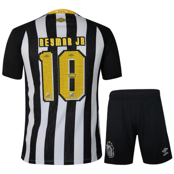 Günstige Santos FC Neymar JR 10 Kindertrikot Auswärts 2025/26 Kurzarm Günstige Santos FC Neymar JR 10 Kindertrikot Auswärts 2025/26 Kurzarm