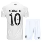 Günstige Santos FC Neymar JR 10 Kindertrikot Heim 2025/26 Kurzarm