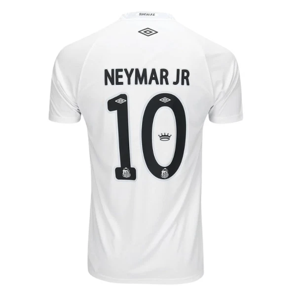 Günstige Santos FC Neymar JR 10 Kindertrikot Heim 2025/26 Kurzarm