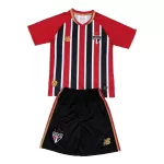 Günstige São Paulo Kindertrikot Auswärts 2025/26 Kurzarm