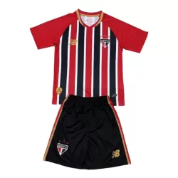 Günstige São Paulo Kindertrikot Auswärts 2025/26 Kurzarm