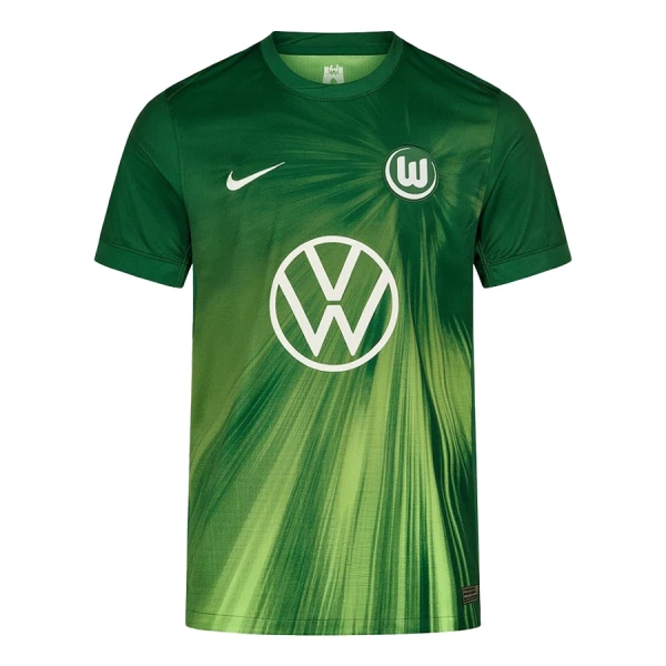 Günstige VfL Wolfsburg Herrentrikot Heim 2025/26 Kurzarm Günstige VfL Wolfsburg Herrentrikot Heim 2025/26 Kurzarm