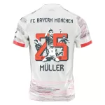 Günstige FC Bayern München Thomas Muller 25 Herrentrikot Auswärts 2025/26 Kurzarm - Speziell