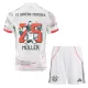 Günstige FC Bayern München Thomas Muller 25 Kindertrikot Auswärts 2025/26 Kurzarm - Speziell