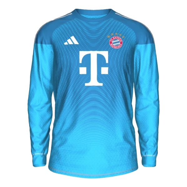 Günstige FC Bayern München Torwart Herrentrikot 2025/26 Langarm Blaue