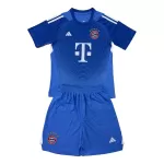 Günstige FC Bayern München Torwart Kindertrikot 2025/26 Kurzarm Blaue