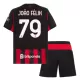 Günstige AC Mailand Joao Felix 79 Kindertrikot Heim 2025/26 Kurzarm Günstige AC Mailand Joao Felix 79 Kindertrikot Heim 2025/26 Kurzarm