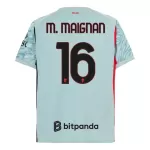 Günstige AC Mailand M. Maignan 16 Torwart Herrentrikot 2025/26 Kurzarm Blaue