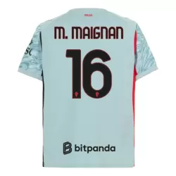 Günstige AC Mailand M. Maignan 16 Torwart Herrentrikot 2025/26 Kurzarm Blaue Günstige AC Mailand M. Maignan 16 Torwart Herrentrikot 2025/26 Kurzarm Blaue