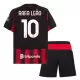 Günstige AC Mailand Rafael Leao 10 Kindertrikot Heim 2025/26 Kurzarm Günstige AC Mailand Rafael Leao 10 Kindertrikot Heim 2025/26 Kurzarm