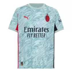 Günstige AC Mailand Torwart Herrentrikot 2025/26 Kurzarm Blaue Günstige AC Mailand Torwart Herrentrikot 2025/26 Kurzarm Blaue