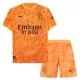 Günstige AC Mailand Torwart Kindertrikot 2025/26 Kurzarm Orange
