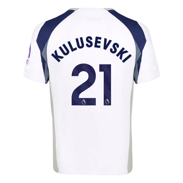 Günstige Tottenham Hotspur Kulusevski 21 Kindertrikot Heim 2025/26 Kurzarm