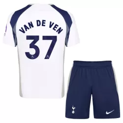 Günstige Tottenham Hotspur Van De Ven 37 Kindertrikot Heim 2025/26 Kurzarm Günstige Tottenham Hotspur Van De Ven 37 Kindertrikot Heim 2025/26 Kurzarm