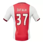Günstige Ajax Amsterdam Sutalo 37 Herrentrikot Heim 2025/26 Kurzarm