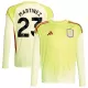 Günstige Aston Villa Emiliano Martinez 23 Torwart Herrentrikot 2025/26 Langarm Günstige Aston Villa Emiliano Martinez 23 Torwart Herrentrikot 2025/26 Langarm