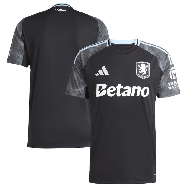 Günstige Aston Villa Herrentrikot Auswärts 2025/26 Kurzarm Günstige Aston Villa Herrentrikot Auswärts 2025/26 Kurzarm