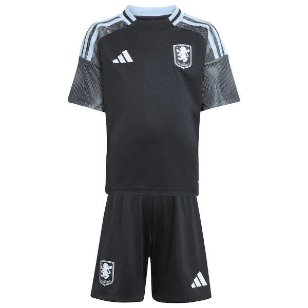 Günstige Aston Villa Kindertrikot Auswärts 2025/26 Kurzarm