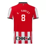 Günstige Athletic Bilbao O. Sancet 8 Herrentrikot Heim 2025/26 Kurzarm