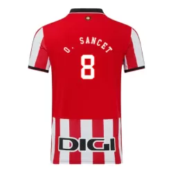 Günstige Athletic Bilbao O. Sancet 8 Herrentrikot Heim 2025/26 Kurzarm Günstige Athletic Bilbao O. Sancet 8 Herrentrikot Heim 2025/26 Kurzarm