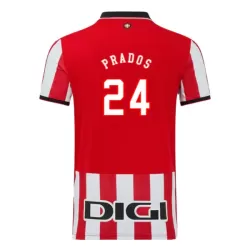 Günstige Athletic Bilbao Prados 24 Herrentrikot Heim 2025/26 Kurzarm Günstige Athletic Bilbao Prados 24 Herrentrikot Heim 2025/26 Kurzarm