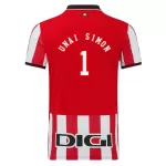 Günstige Athletic Bilbao Unai Simon 1 Herrentrikot Heim 2025/26 Kurzarm