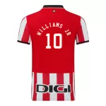 Günstige Athletic Bilbao Williams JR 10 Herrentrikot Heim 2025/26 Kurzarm