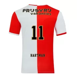 Günstige Feyenoord Hartman 11 Herrentrikot Heim 2025/26 Kurzarm Günstige Feyenoord Hartman 11 Herrentrikot Heim 2025/26 Kurzarm