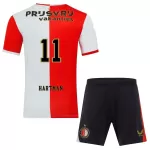 Günstige Feyenoord Hartman 11 Kindertrikot Heim 2025/26 Kurzarm
