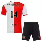 Günstige Feyenoord Paixao 14 Kindertrikot Heim 2025/26 Kurzarm