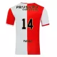 Günstige Feyenoord Paixao 14 Kindertrikot Heim 2025/26 Kurzarm
