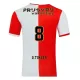 Günstige Feyenoord Q. Timber 8 Herrentrikot Heim 2025/26 Kurzarm