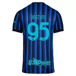 Günstige Inter Mailand Bastoni 95 Herrentrikot Heim 2025/26 Kurzarm
