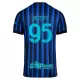 Günstige Inter Mailand Bastoni 95 Kindertrikot Heim 2025/26 Kurzarm