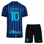 Günstige Inter Mailand Lautaro Martinez 10 Kindertrikot Heim 2025/26 Kurzarm